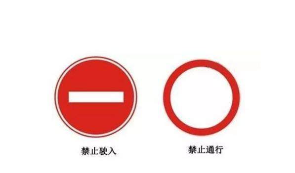 如果连这几种交通标志都不认识，别开车了，回去补考科目一吧