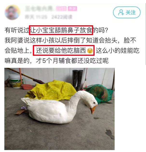 孩子6个月准备加辅食，婆婆说喂点猪油开荤，还真别“好意”坑娃