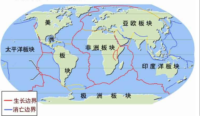 世界国家地图板块图片