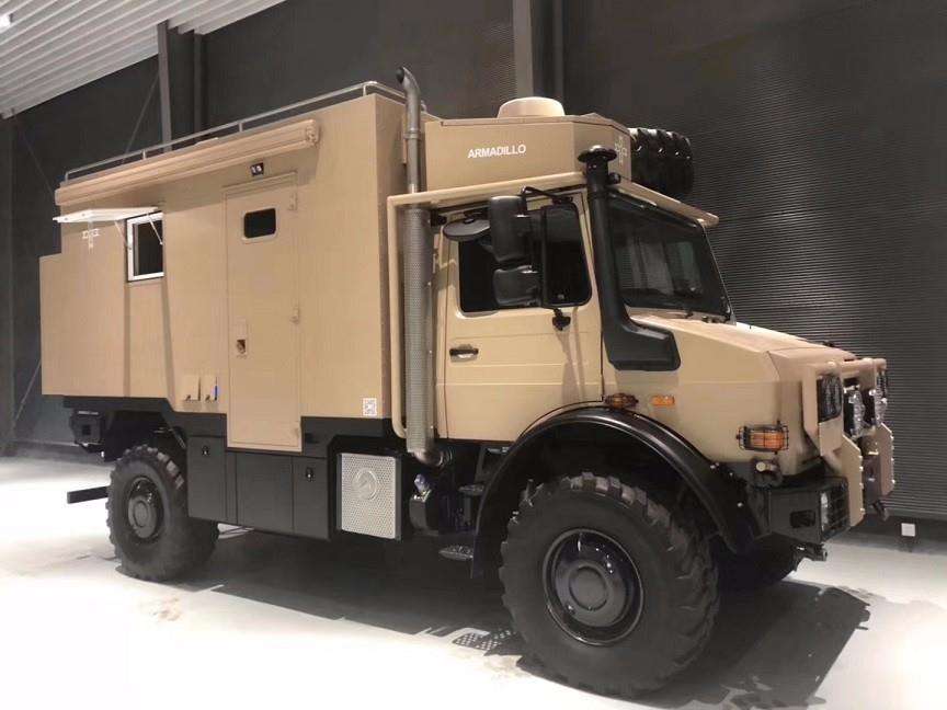 房车中的"越野之王",奔驰全地形越野房车,越野性能媲美坦克