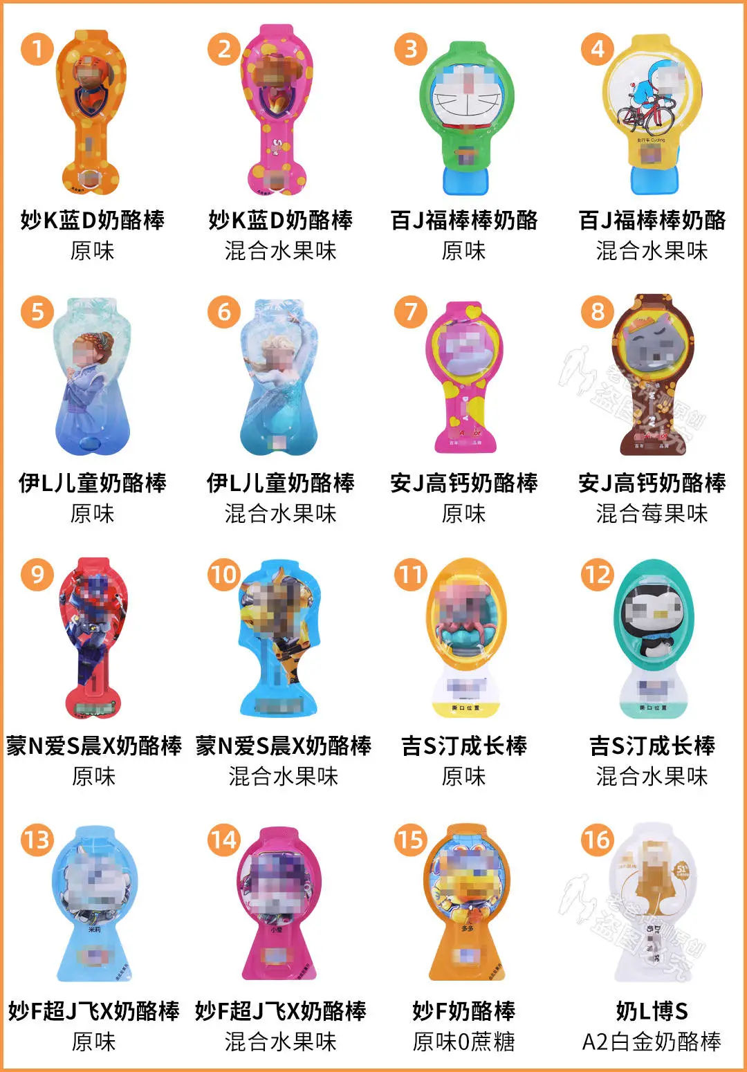 实测16款儿童奶酪棒：糖多脂肪多，不建议多吃