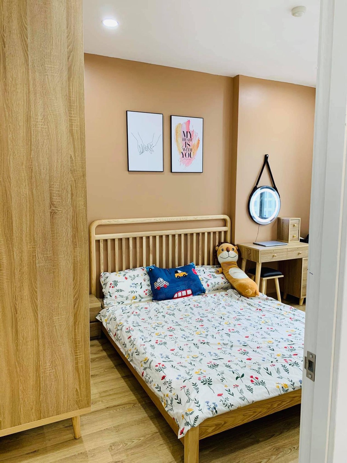 花光積蓄買房，裝潢費能省就省，歷時3個月終於完工，只花了5.5萬