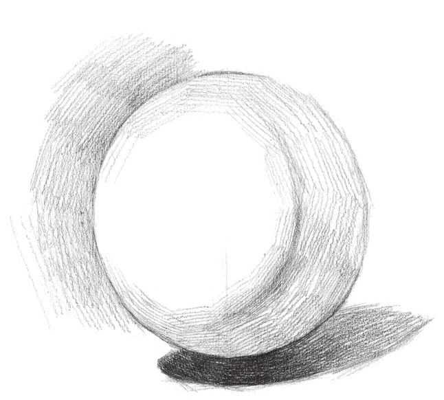 球体怎么画?分步骤讲解画法,实例演示画法,学会画球体很简单