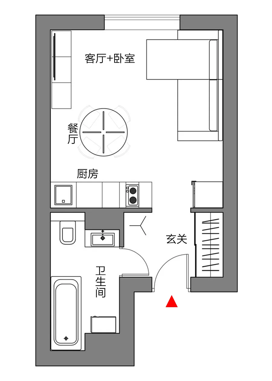 二手房小户型爆改！25㎡也有大浴缸，34㎡不拥挤好清新