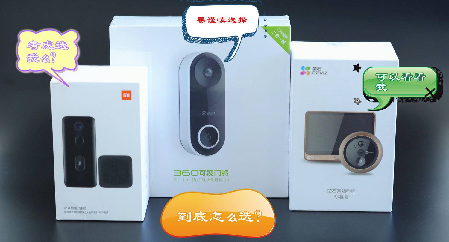 小米智能门铃哪个品牌好用？高性价比智能猫眼推荐