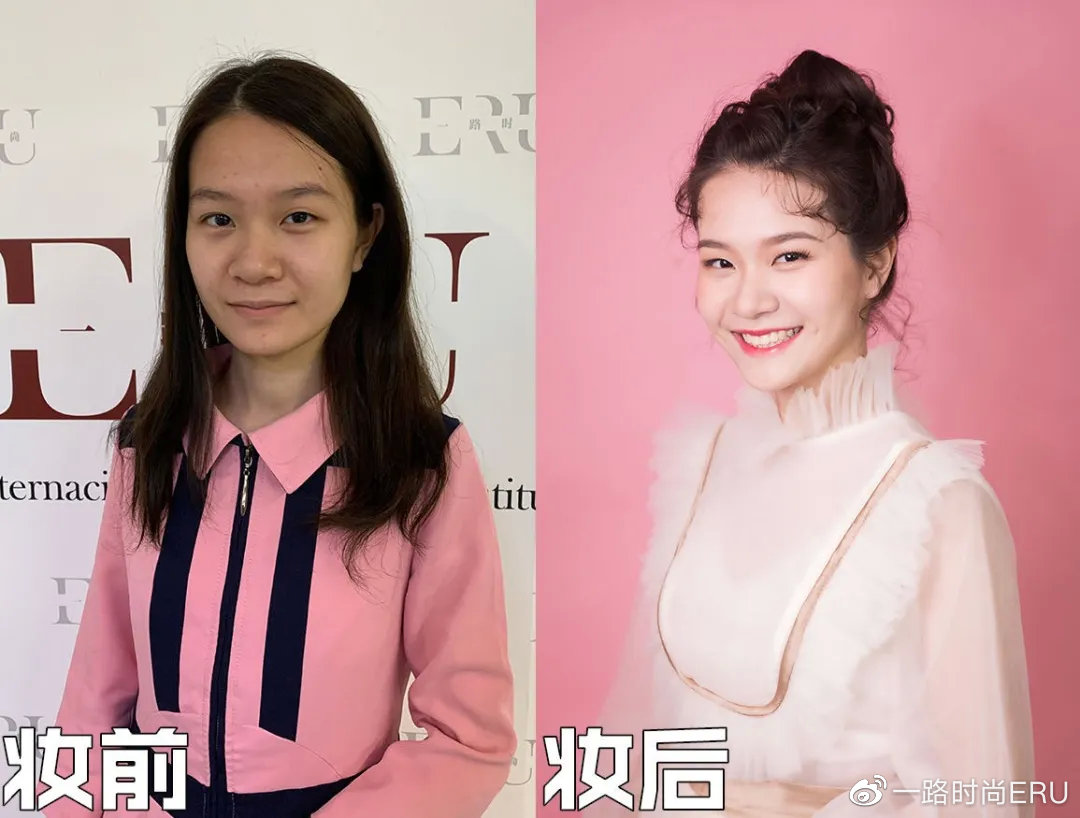 「广州化妆学校」素人改造合辑：打破你的「 自定义 」