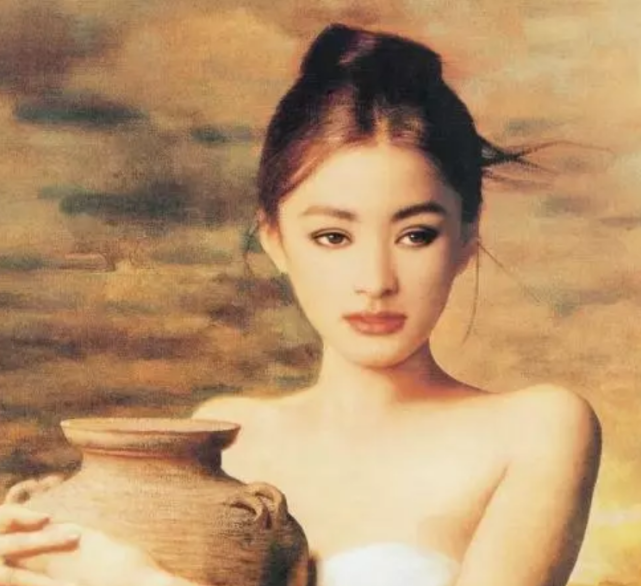 他画了幅"抱陶女",因为太美需要打码,却被盗版了几千万次