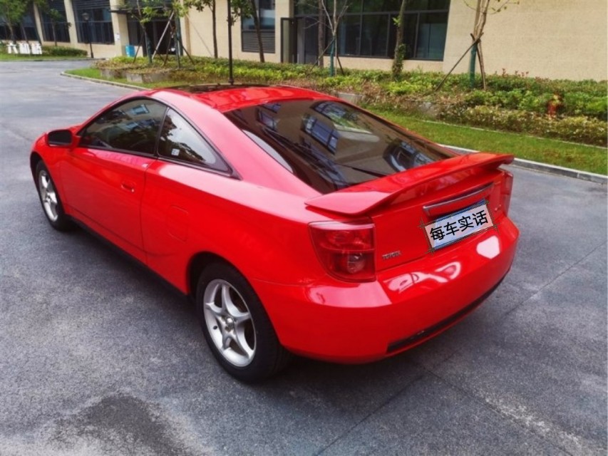 复古经典跑车丰田celica gts