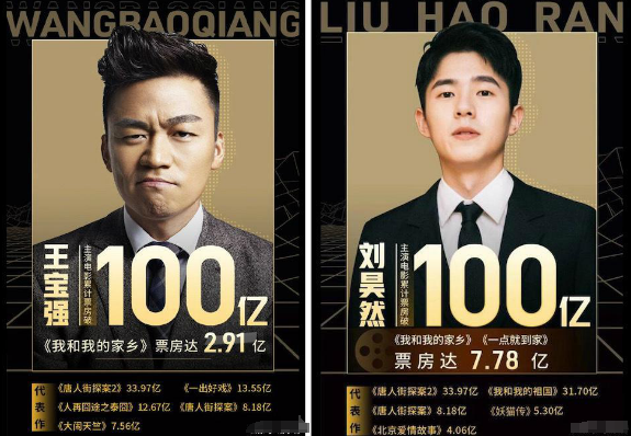 吴京黄渤欧豪等9位百亿票房先生，谁最当之无愧？谁水分最大？