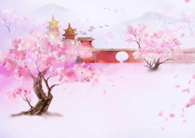 桃花烂漫，诗意盎然：唯美句子与绝美诗句共赏
