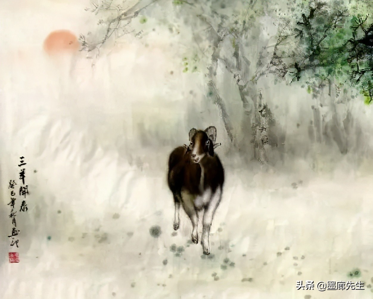 精选100幅画羊美图供大家学习收藏