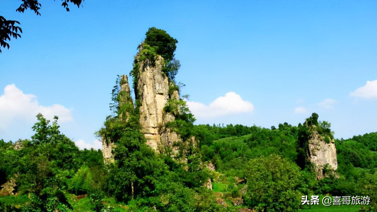 朝天区旅游景点图片