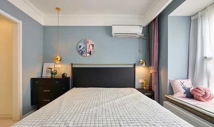 140㎡轻奢北欧风，糖果色搭配，治愈系的温馨！太让人喜欢了