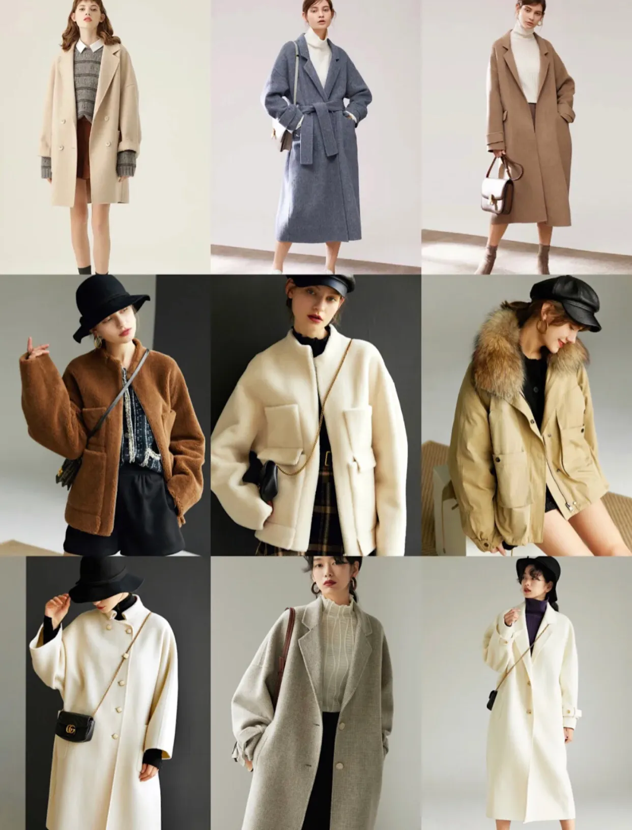 私藏 | 五家秋冬大衣的女装店铺分享，百元价格就能摆脱廉价感