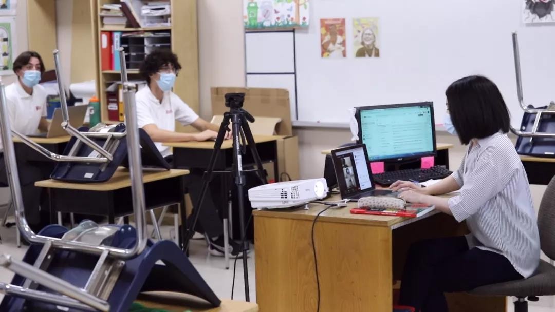 加拿大邦德多伦多国际学院开学第一天！欢迎回校