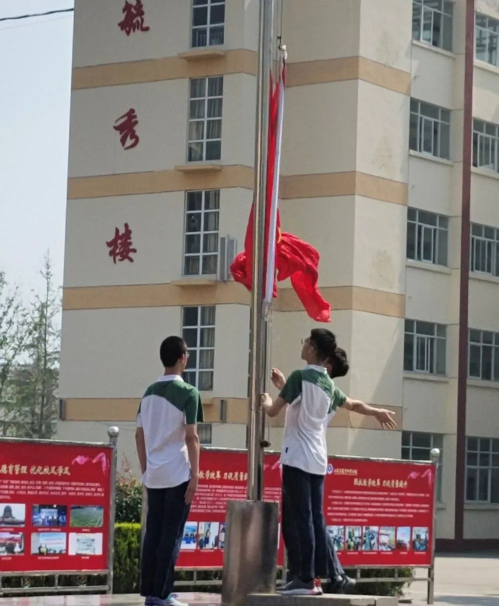 豪情满怀 出征必胜丨运河中学北校举行2021届高三高考壮行活动