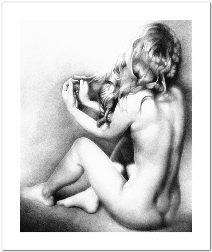 超美素描 -- 乌克兰画家丹尼斯铅笔画