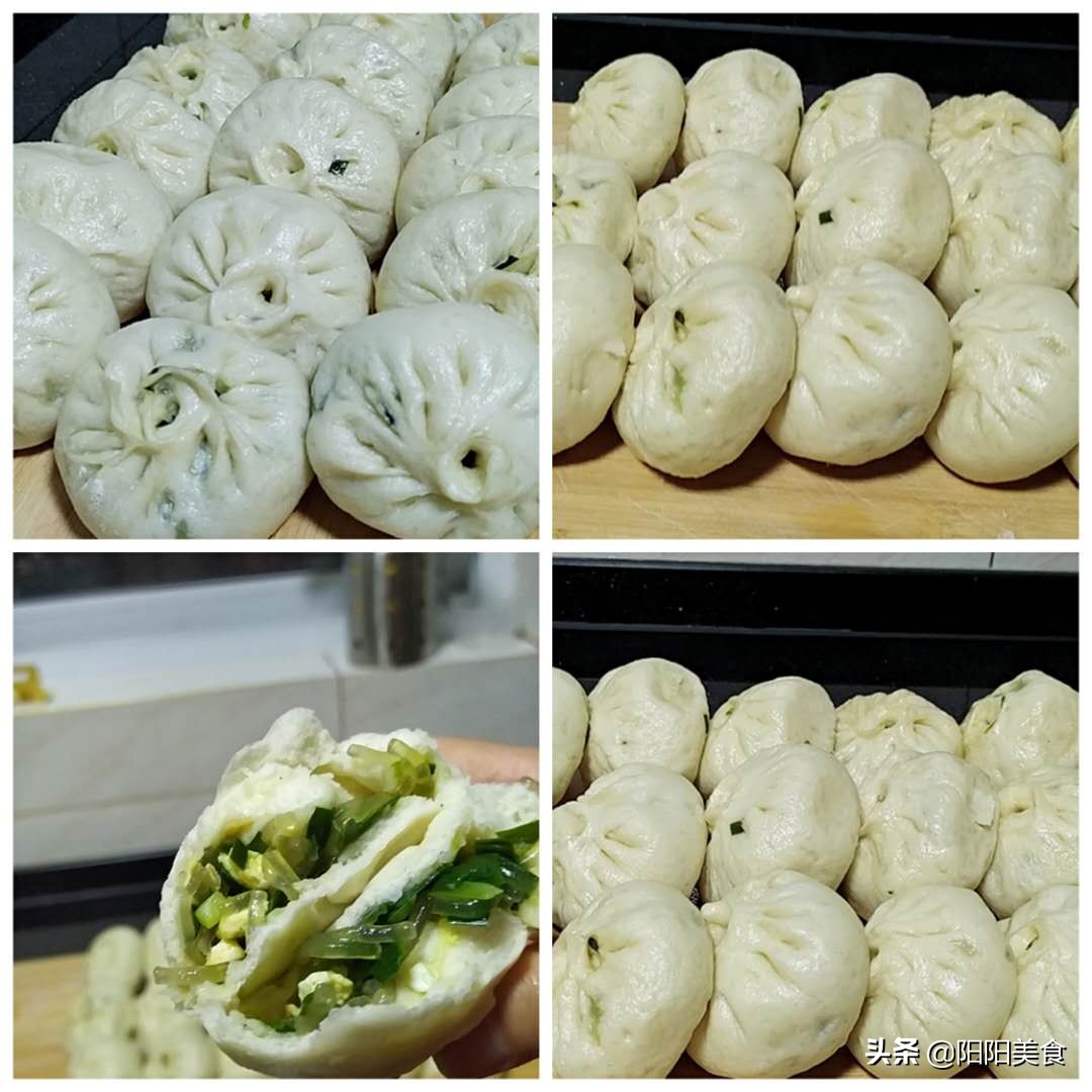 韭菜豆腐粉条包子馅怎么调（鸡蛋韭菜豆腐粉条馅的素包子）