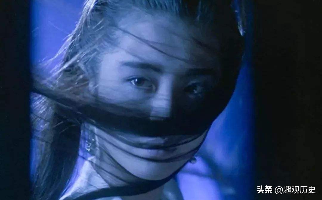 《倩女幽魂》中的女鬼聂小倩(剧照)鬼文化的盛行,特别是佛教传入