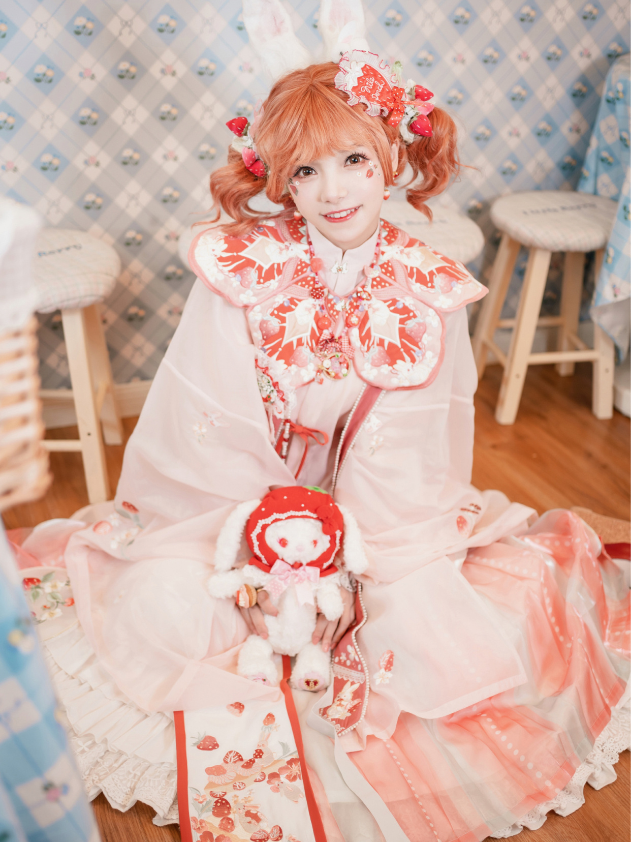 谢安然用"橙发"来配汉服,本以为是在搞笑,看完却惊艳了