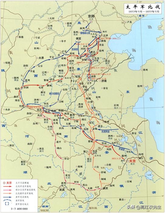 历史的真实：太平天国北伐军其实是败在了清朝几个知府县令的手里