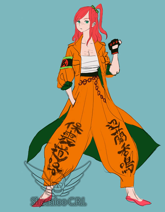 经典游戏《街头霸王V》原定设计概念，豪鬼背着一个神秘婴儿登场