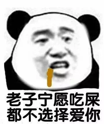 熊猫头怼人表情包：不记得你是谁了，我去搜狗找一下