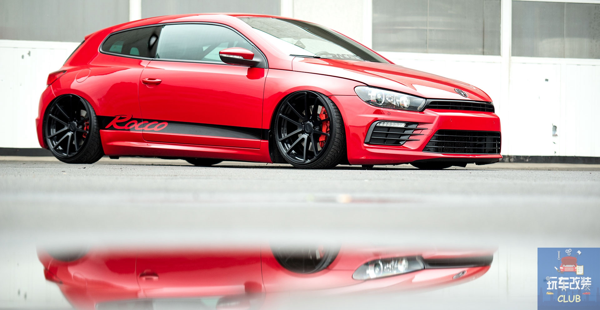一辆“接近于完美”的改装作品！大众尚酷Scirocco