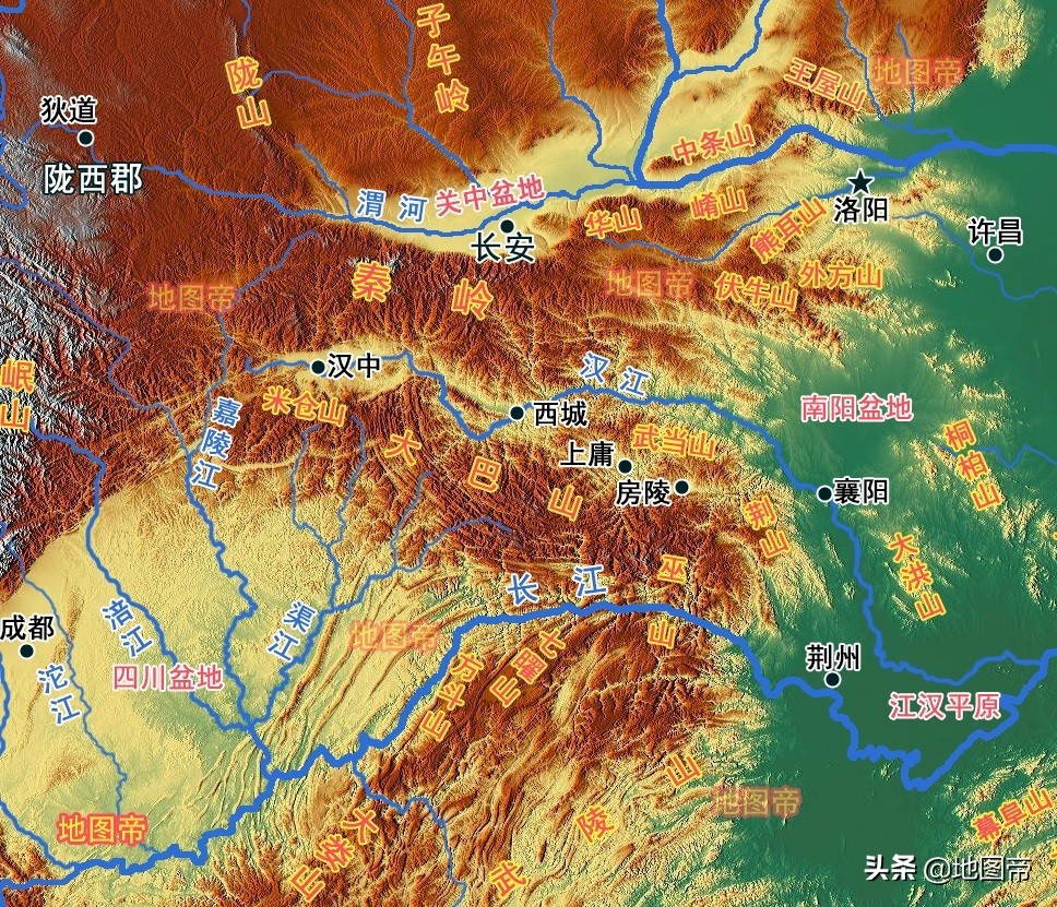 中國漢朝地圖全圖高清版西漢和東漢地圖