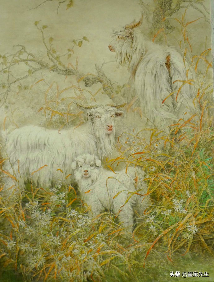 精选100幅画羊美图供大家学习收藏