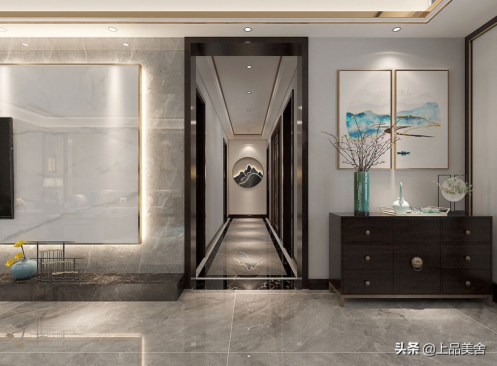 追求品质生活的夫妻俩，把160平新房装修成中式风，堪称样板间