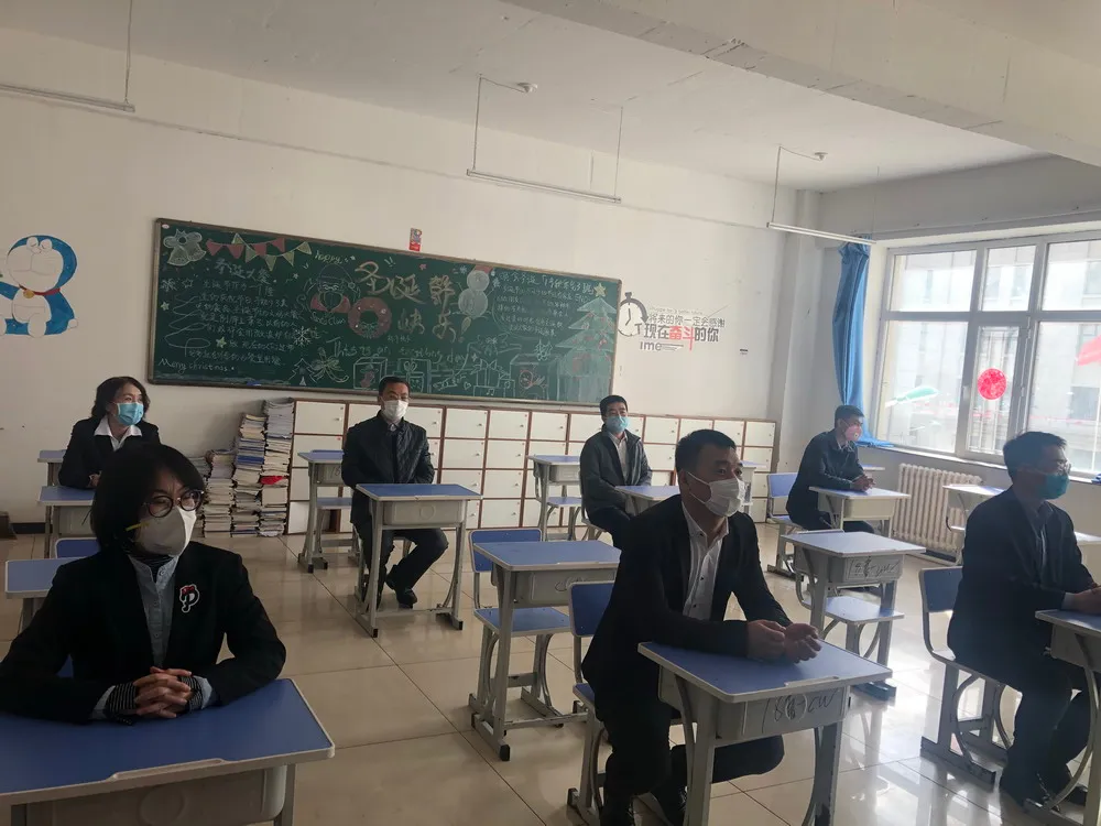 硬核“备战”开学 || 哈铁建学校举行疫情防控演练