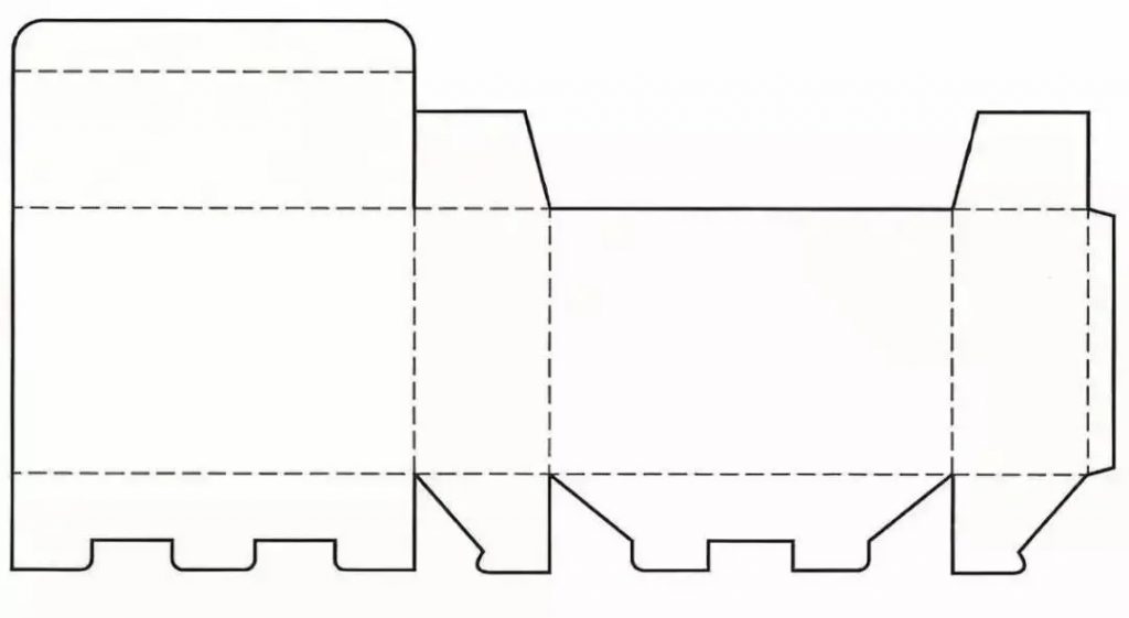 插接或粘合而成型的纸盒结构,这种包装盒在盒底上通常没有什么变化