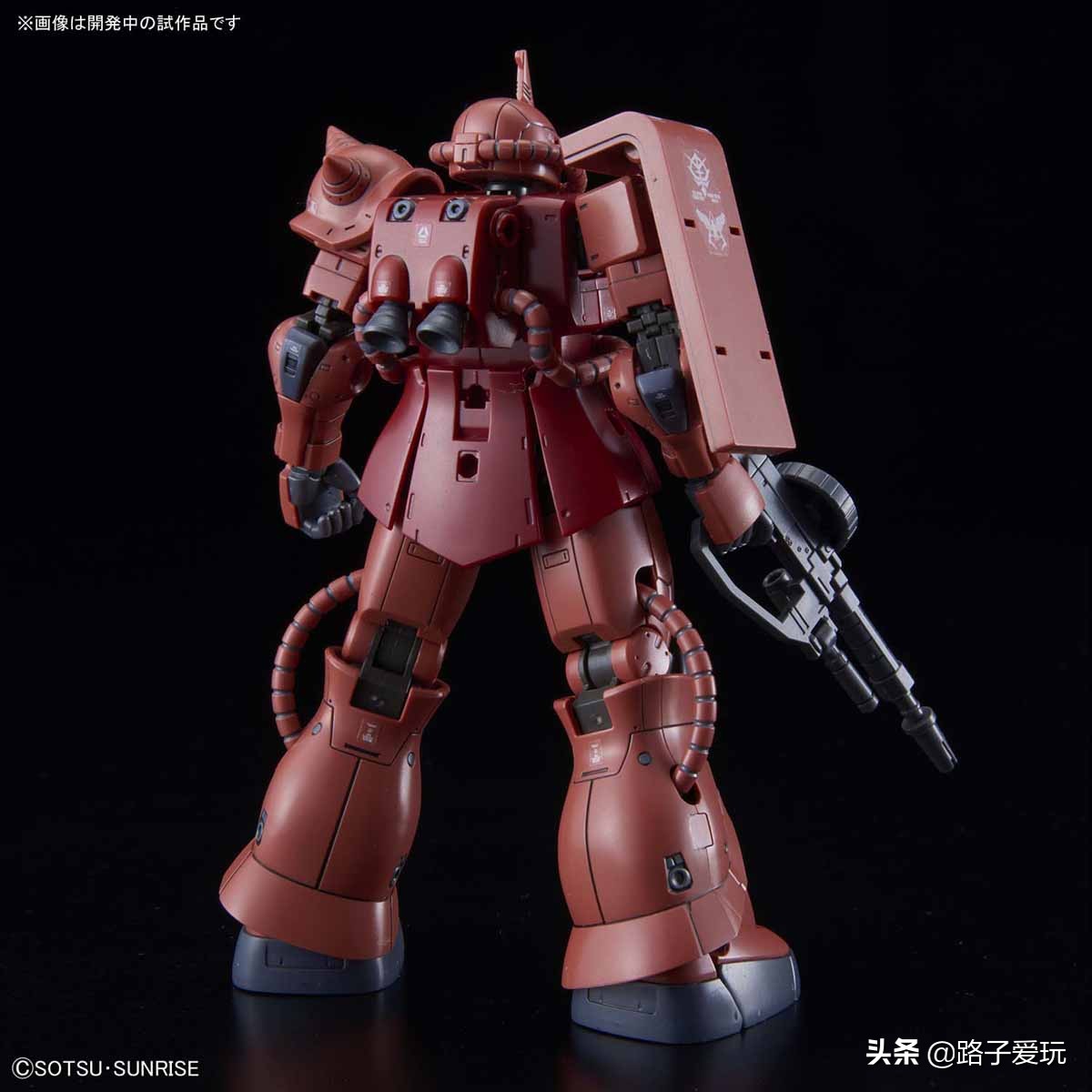 爱玩：HG GTO 1/144 夏亚专用 扎古2 赤色彗星 VER.