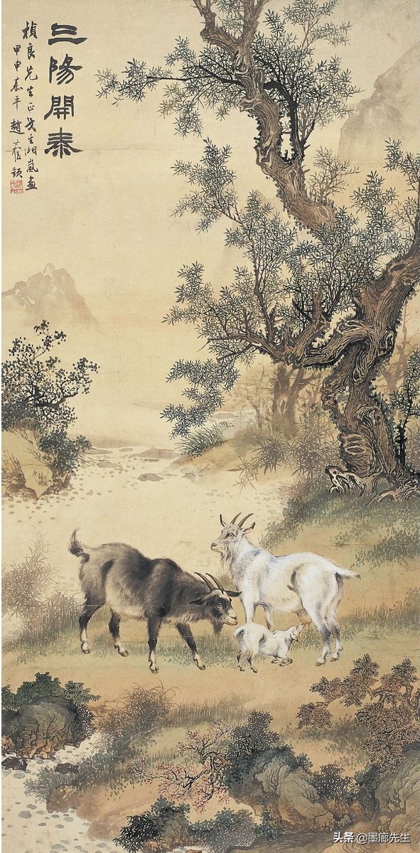 精选100幅画羊美图供大家学习收藏