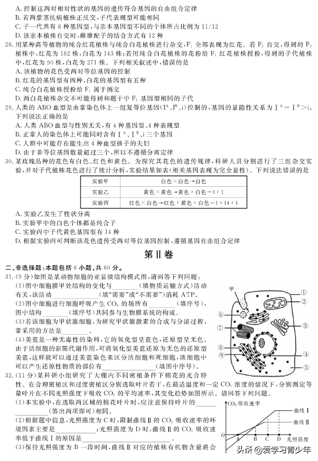 2020高考冲刺必刷卷【9科全+答案解析】可下载, 开学请自测!