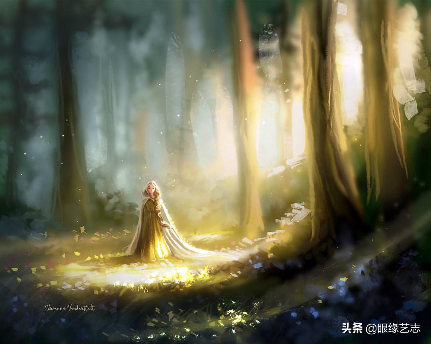 迪士尼画师带你领略虚幻美学中的人鱼梦