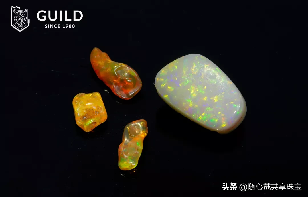 被誉为宝石中的“调色板”欧泊，不来pick一下吗？
