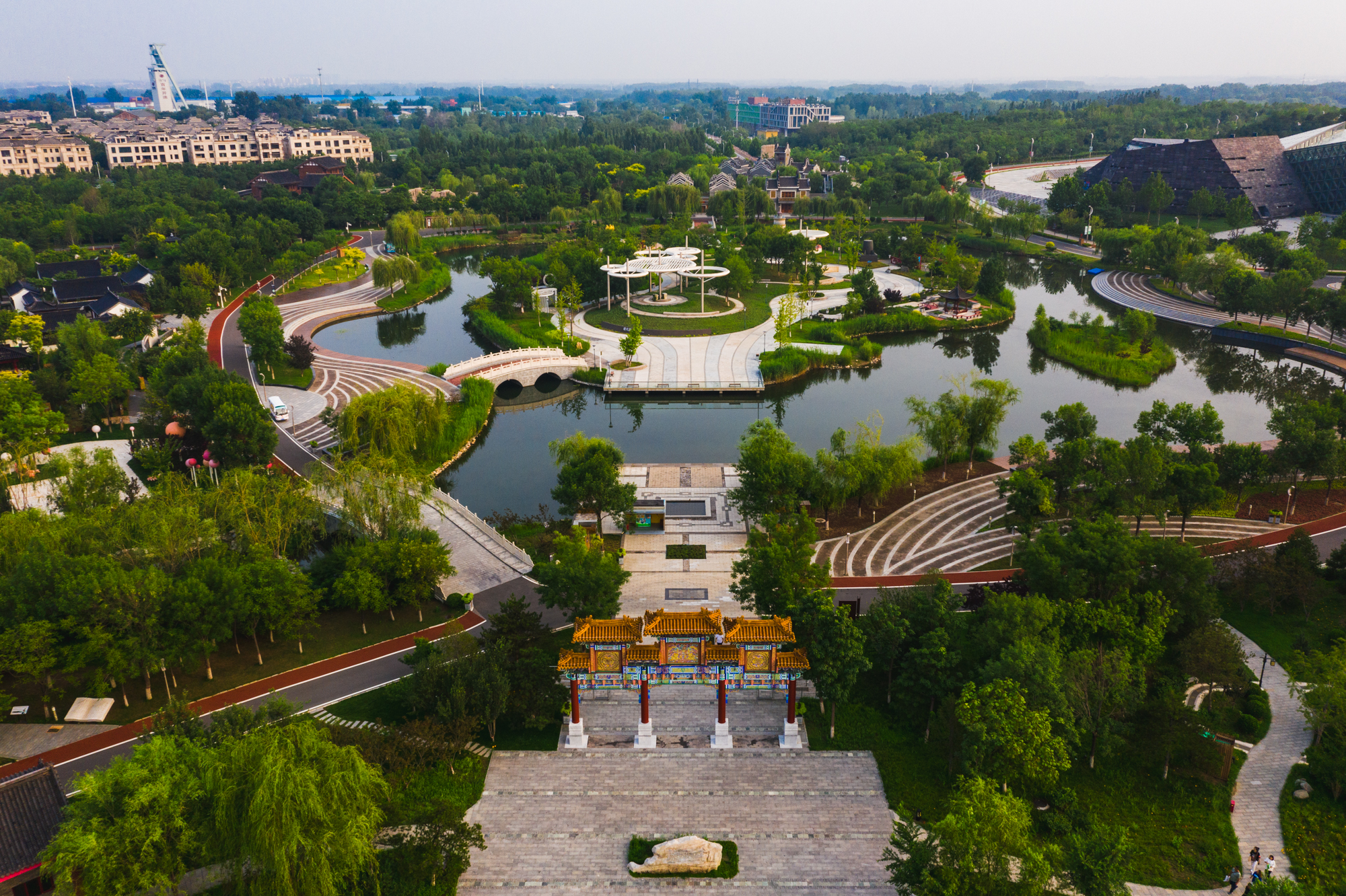 唐山南湖,鸟语花香的城市会客厅