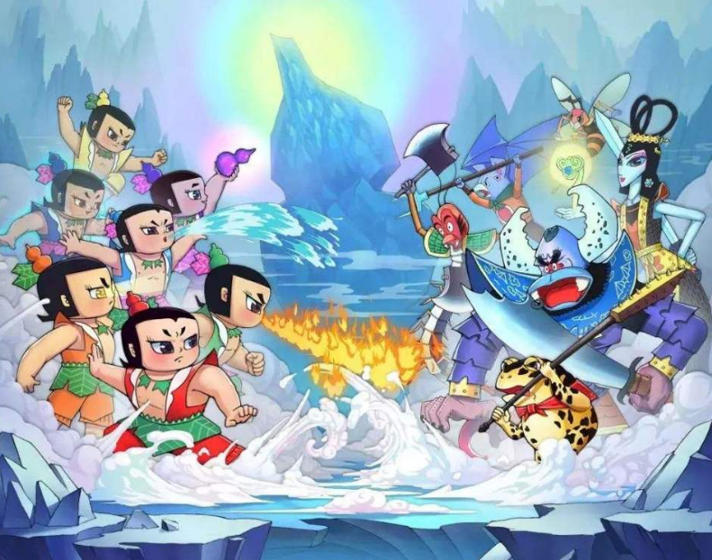 《葫芦娃》系列有4部,它其实是恐怖动画?蛇精的家人都被灭族