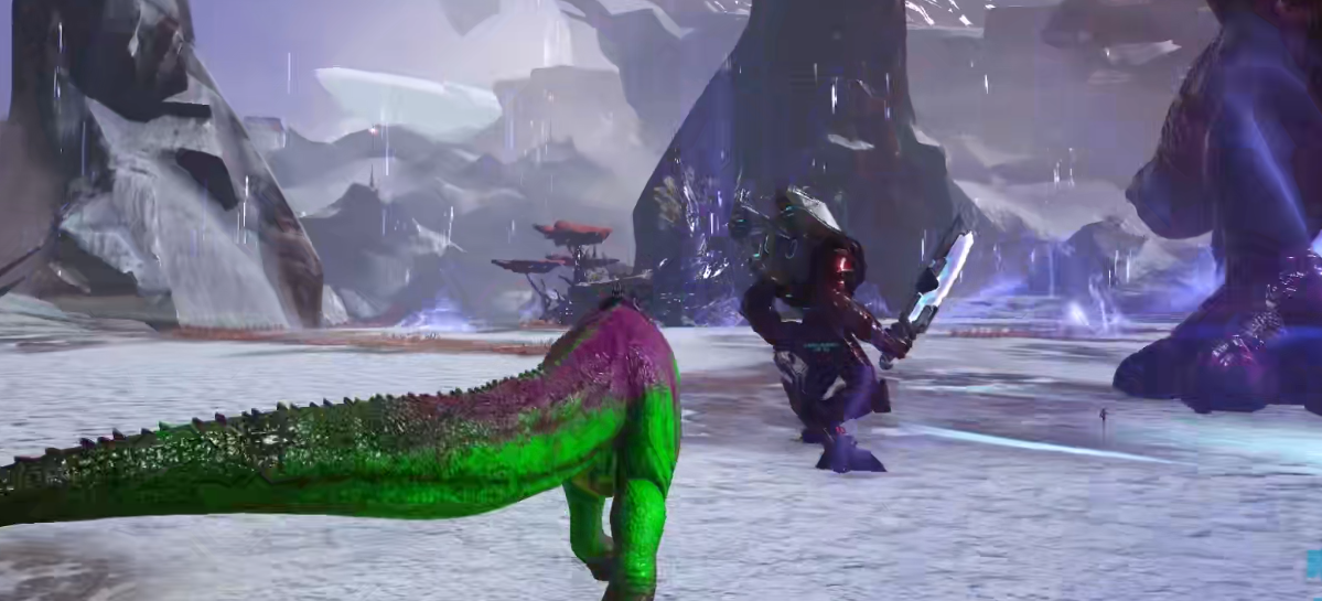 它就是这个世界的祸害，《方舟生存进化》的君王泰坦神秘且强大