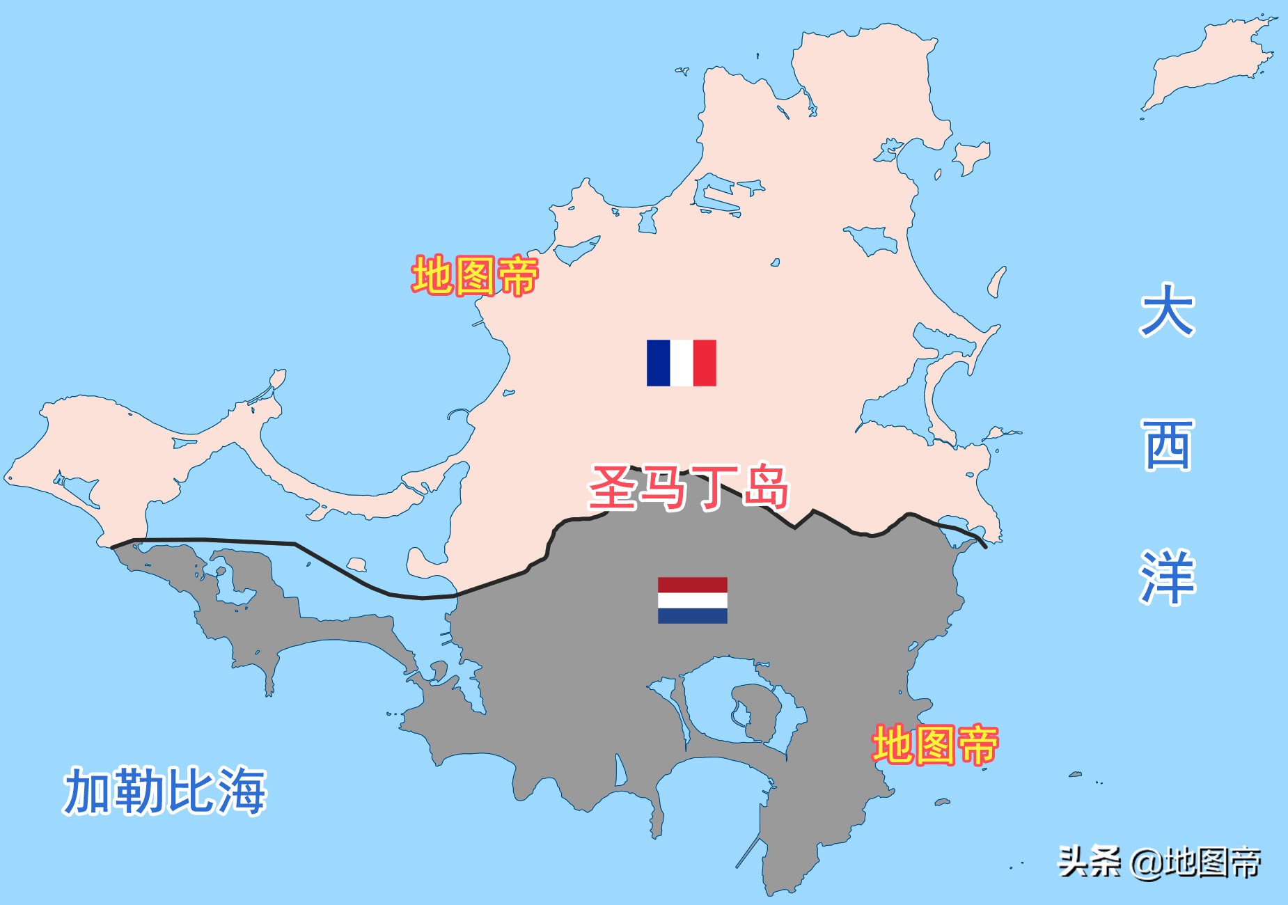 法国与荷兰挤在一个小岛上，为何修两个机场？