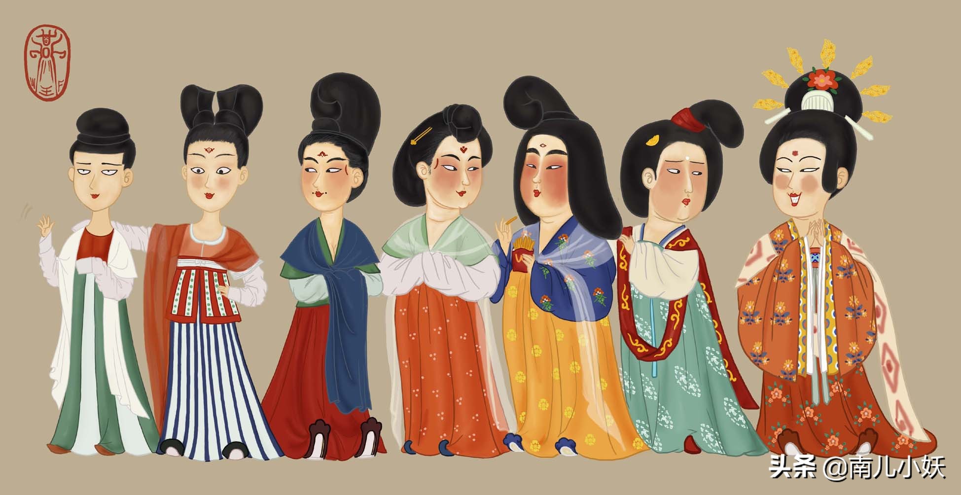 汉服,和服,韩服为什么女子发髻头饰最重要?东亚传统发饰解析