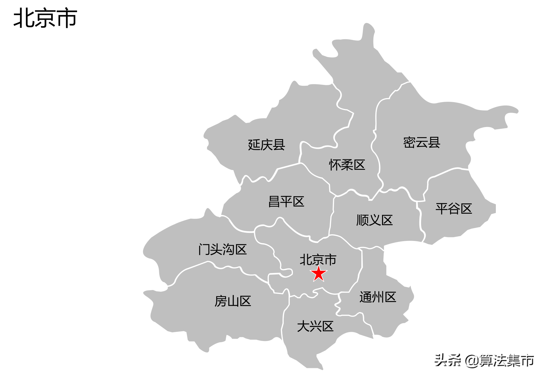 数据可视化：中国各省市的矢量地图分享