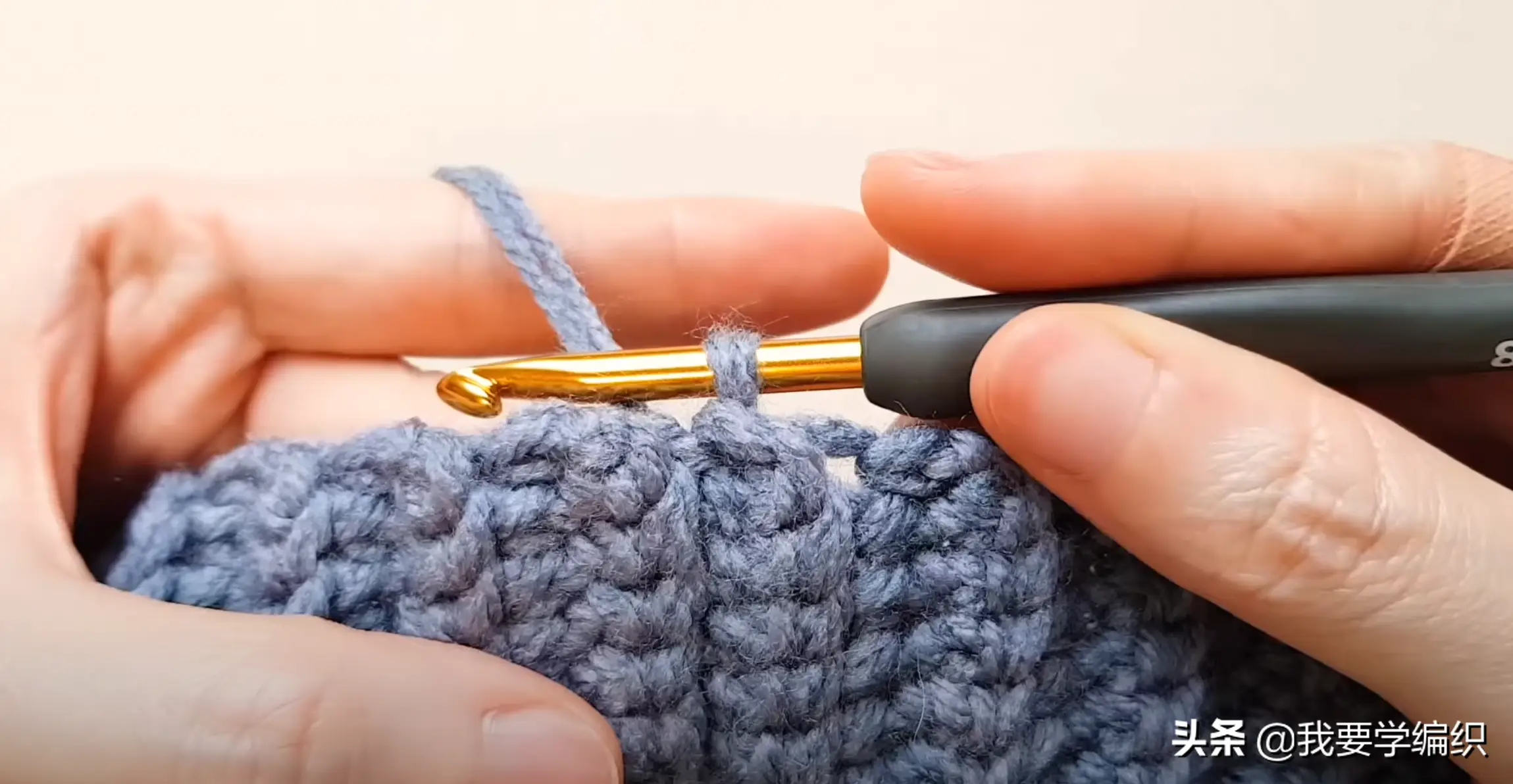 想要漂亮帽子不用买，学习编织自己就能钩一个，枣针帽教程送达