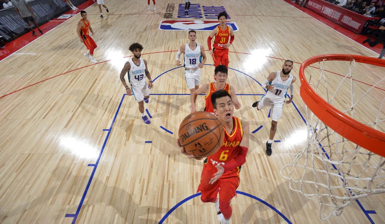 中国队为什么打nba夏联(就该这样打！中国队迎夏联首胜没让李楠失望，周琦17 9回应质疑)