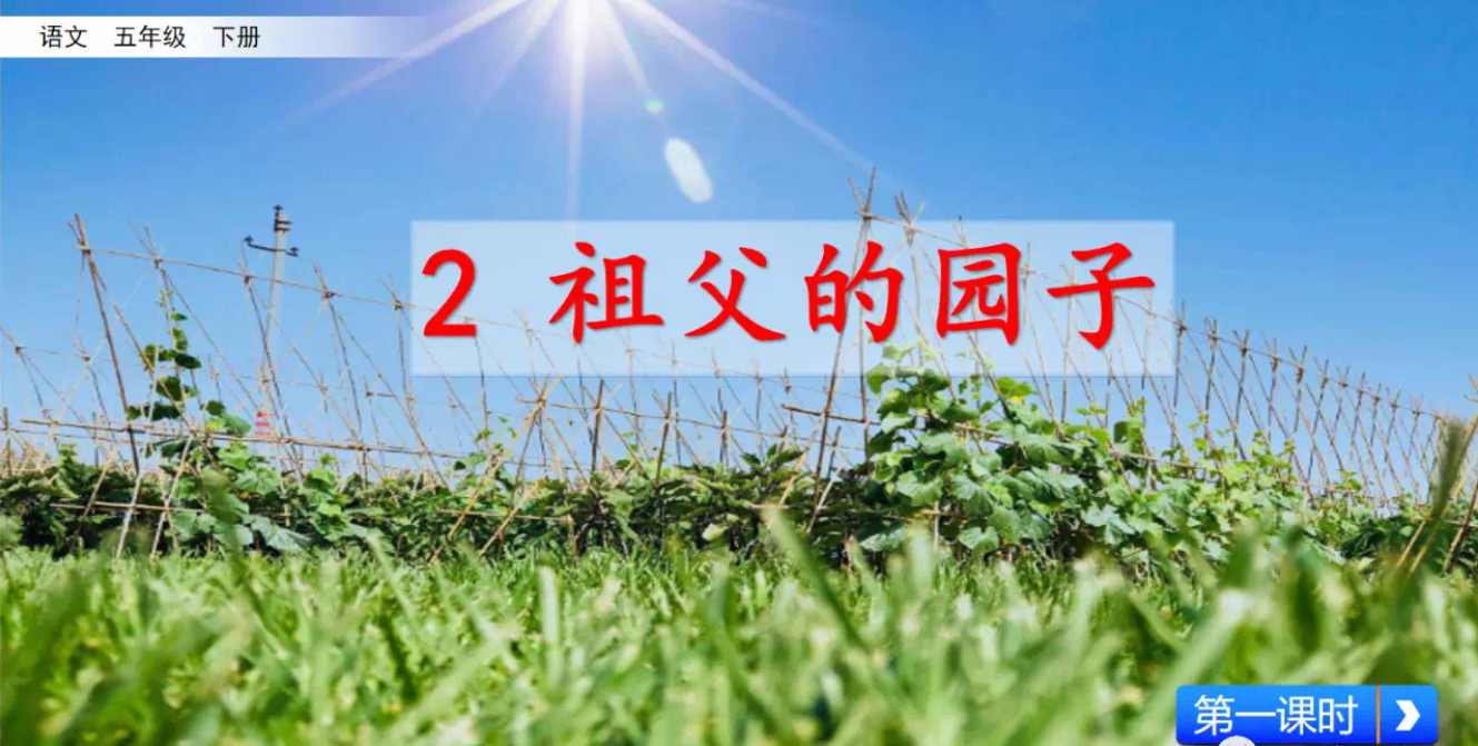 统编五年级下册第1单元学习过关自查