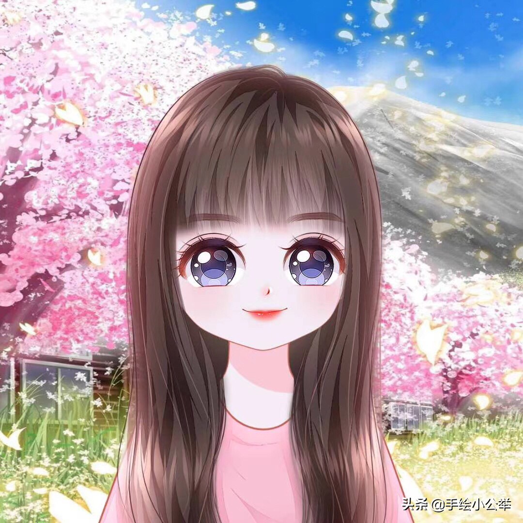 换个头像吧,幸福之家全家福卡通头像,开开心心元气满满