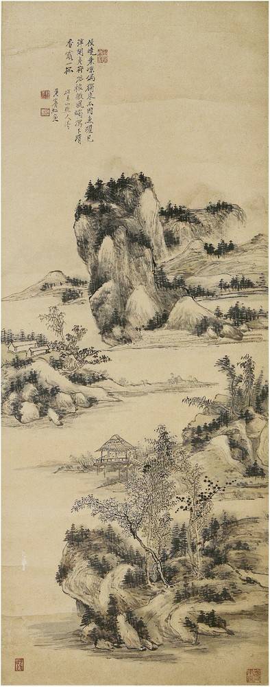 黄宾虹的“五笔七墨”