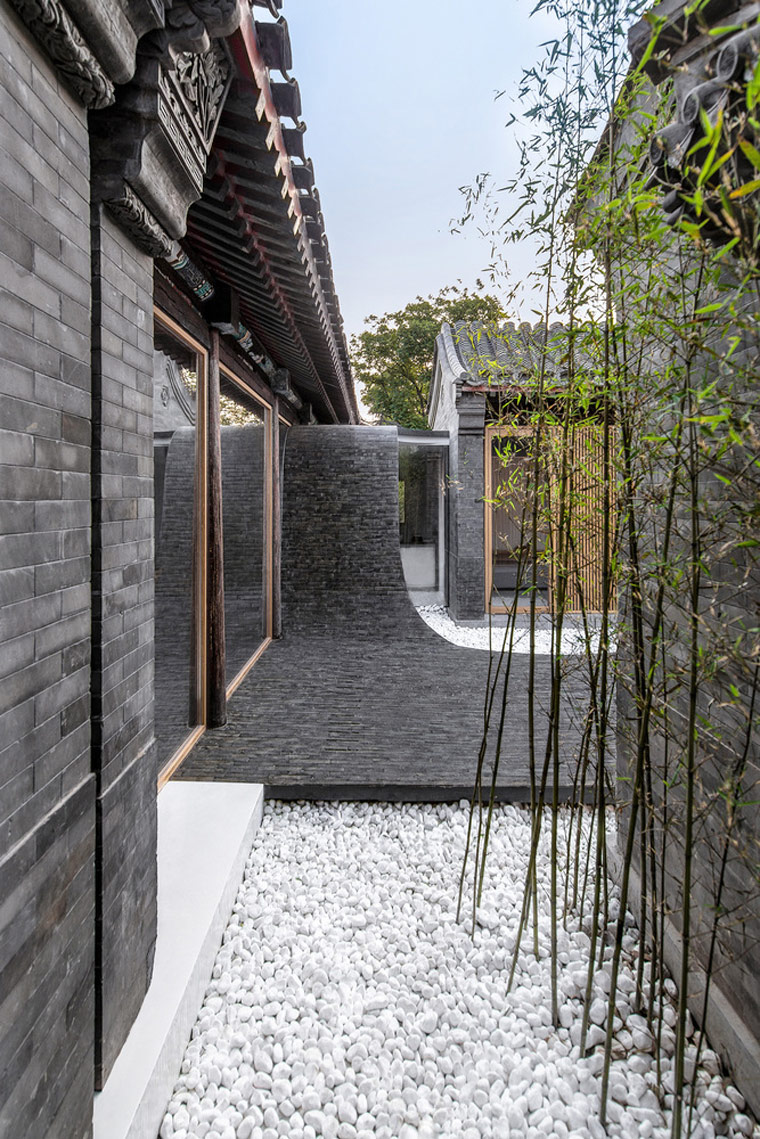 胡同大改造北京162m²极简风，自带禅意风格的四合院，大爱